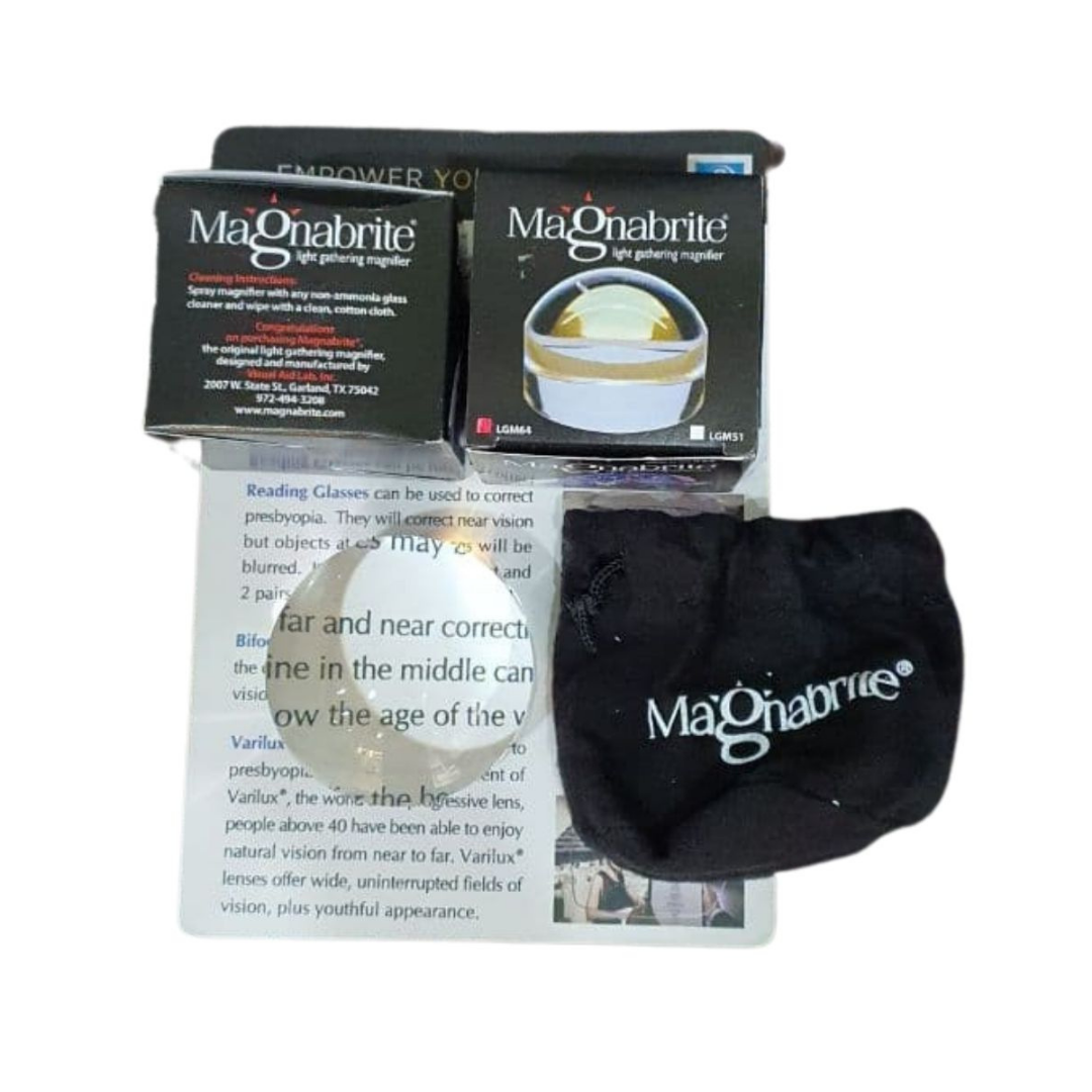 4x Magnabrite Bright Field Dome Magnifier