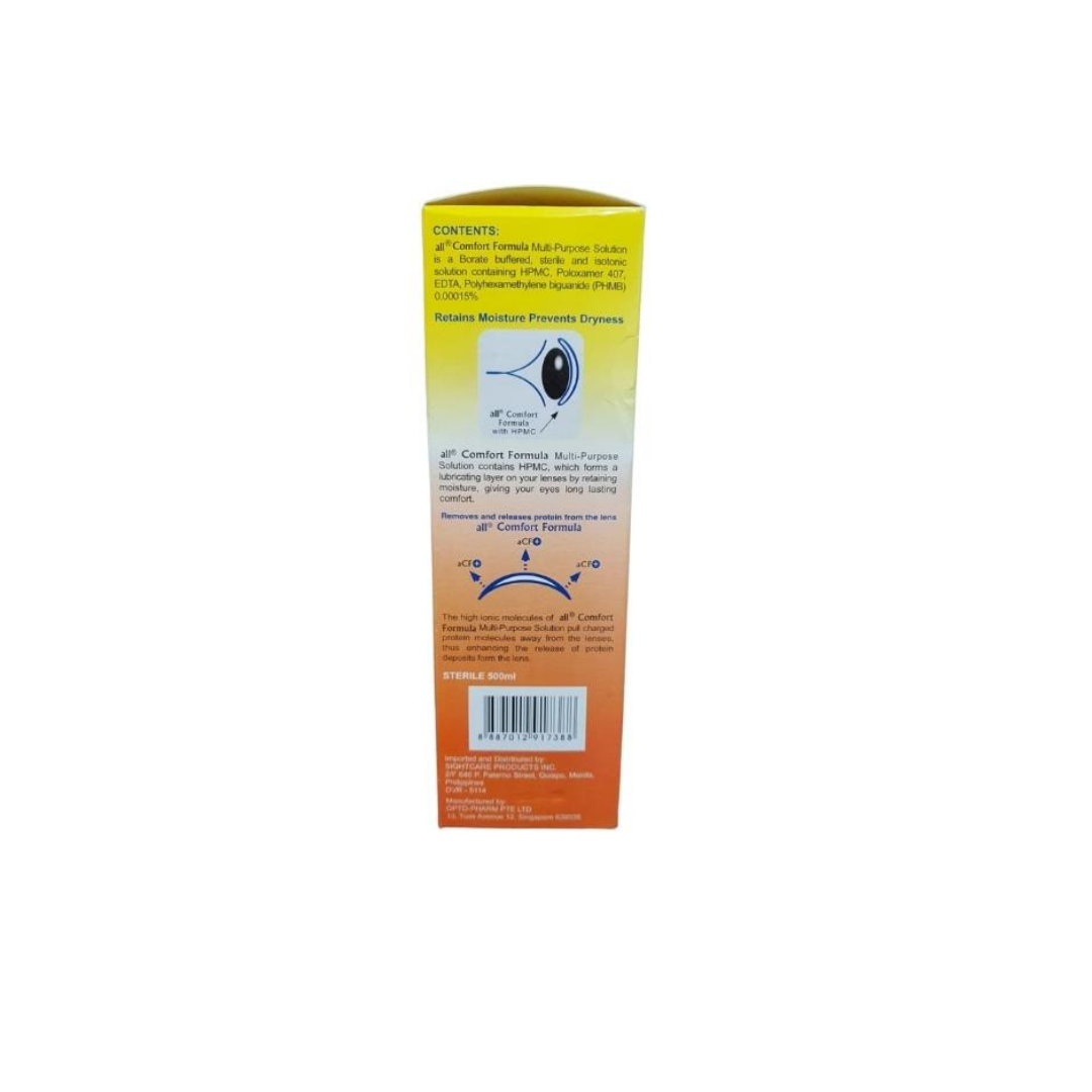 ALL Comfort Solution Contact Lens Solution