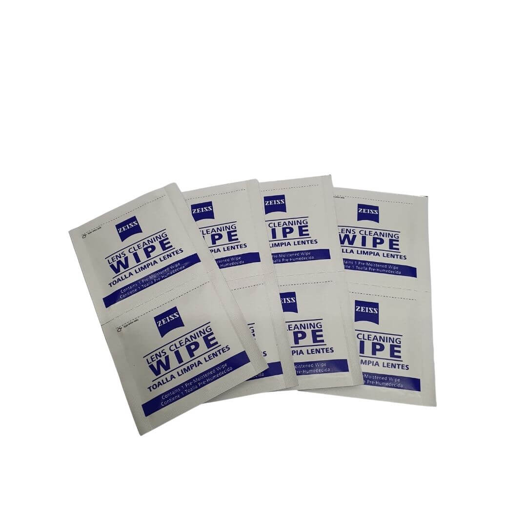 Zeiss Pre-Moistened Alcohol Lens Cleaning Wipes