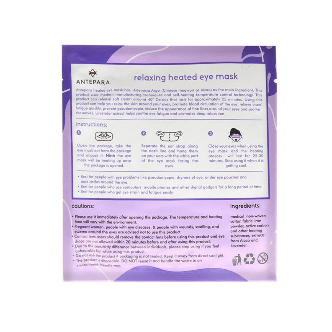 Antepara Heated Eye Mask