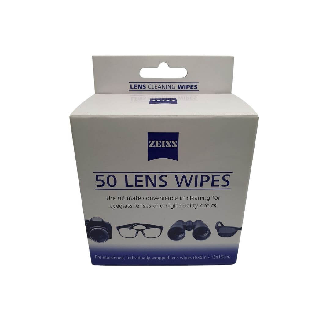 Zeiss Pre-Moistened Alcohol Lens Cleaning Wipes