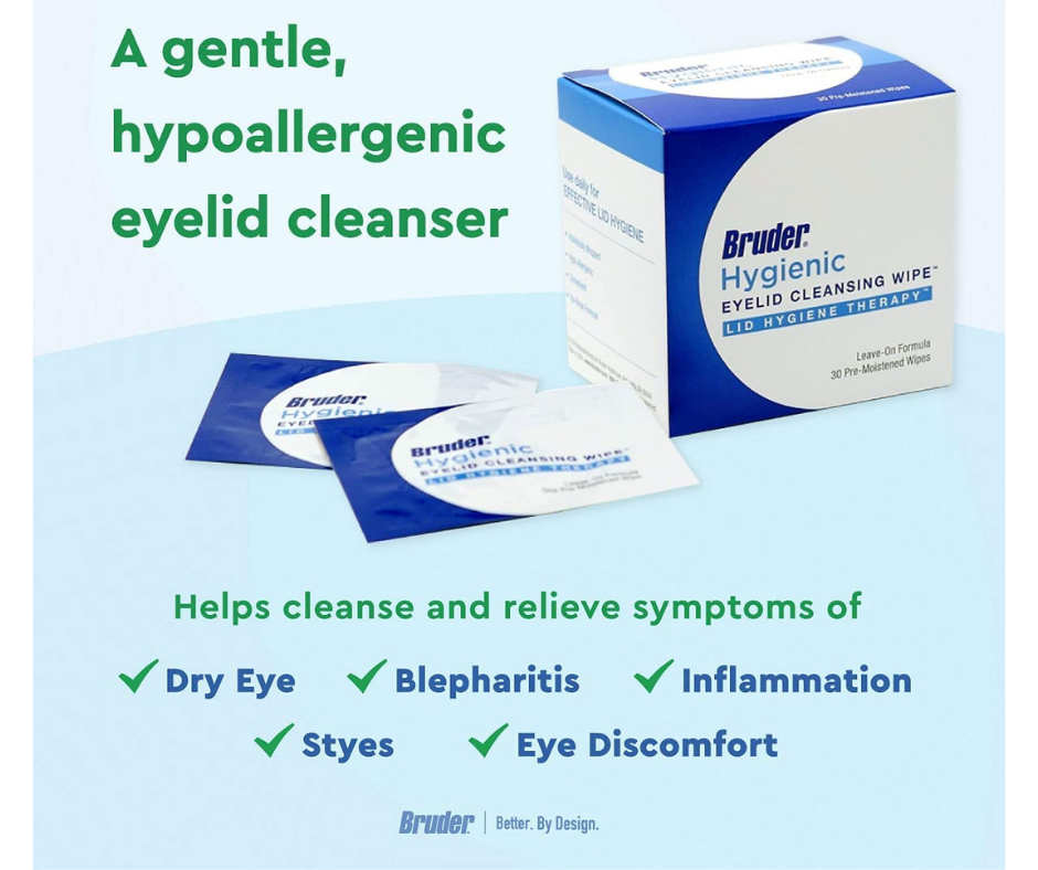 Bruder Hygienic Eyelid Cleansing Wipe